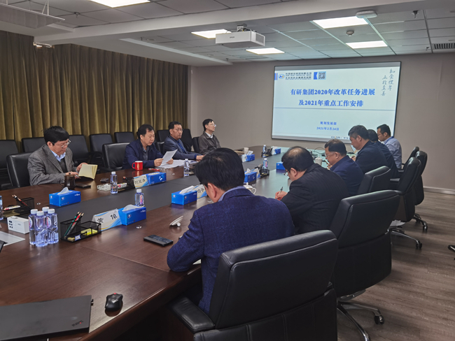 有研集團(tuán)召開全面深化改革領(lǐng)導(dǎo)小組會議暨2021年第一次改革月例會