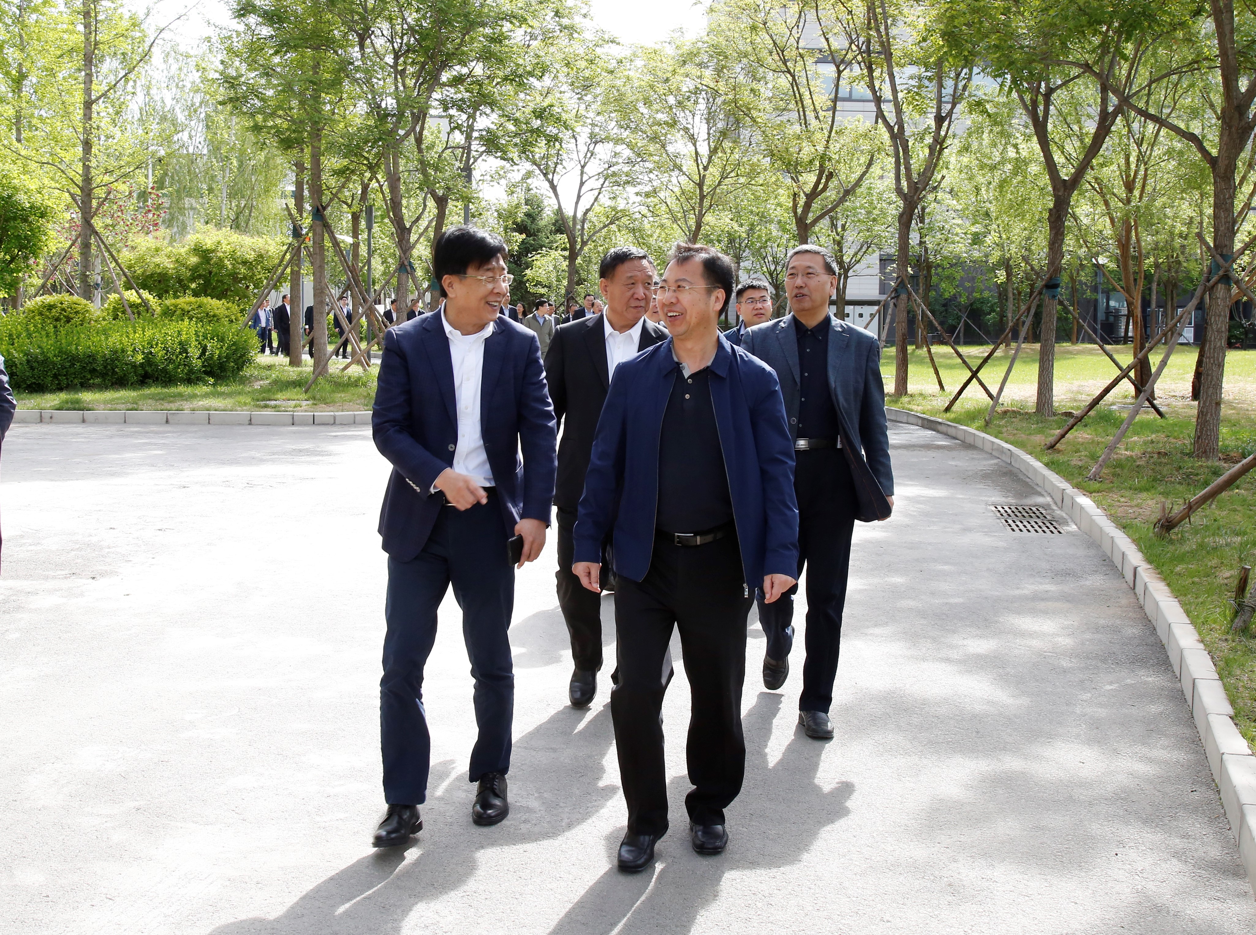 中國鋼研黨委書記、董事長張少明一行到訪有研集團(tuán)