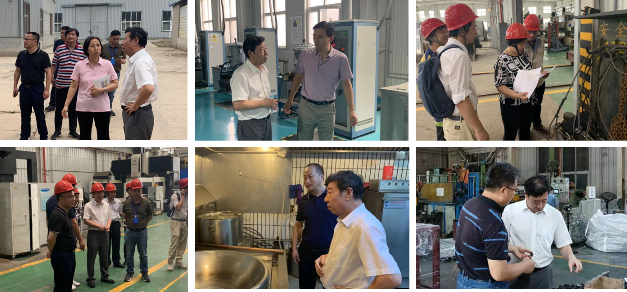 有研集團副總經理王臣到二部園區(qū)企業(yè)安全檢查
