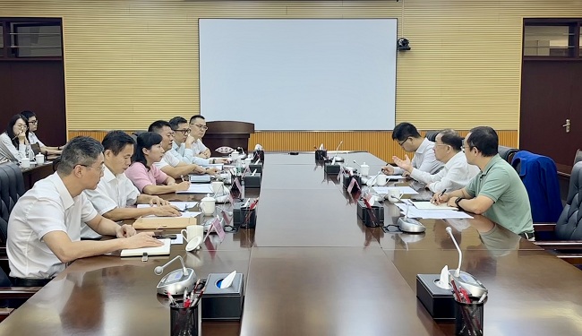 中國有研副總經(jīng)理周旗鋼拜會(huì)佛山市副市長文曦