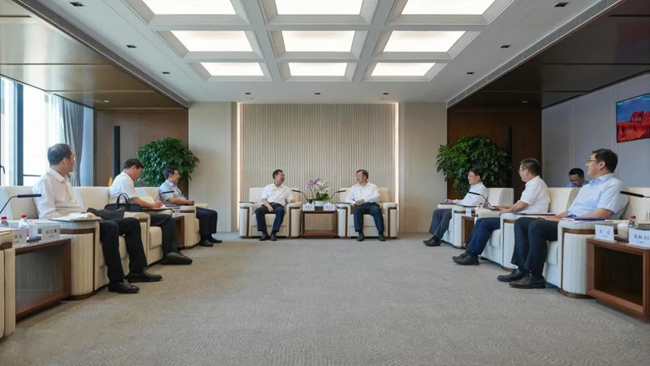 中國(guó)有研黨委書記、董事長(zhǎng)趙曉晨拜訪中國(guó)誠(chéng)通黨委書記、董事長(zhǎng)奚正平