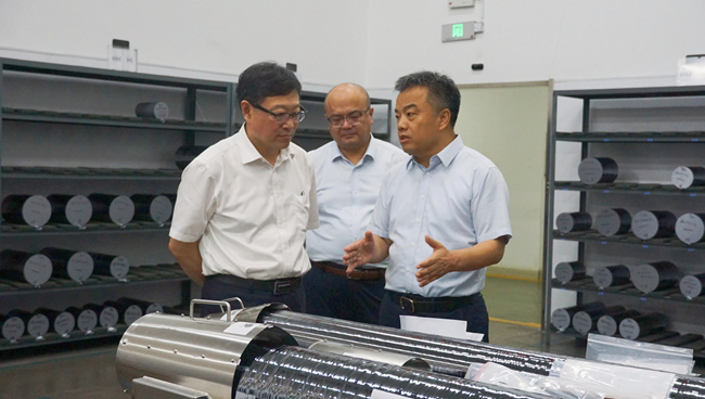 中國有研黨委副書記、總經(jīng)理艾磊拜訪德州市委、市政府并調(diào)研在德州企業(yè)