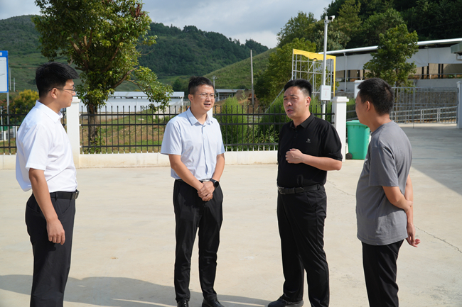 中國有研黨委副書記李志輝赴貴州省銅仁市思南縣調(diào)研集團(tuán)定點幫扶工作